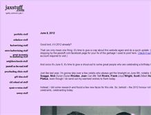 Tablet Screenshot of jaxstuff.com
